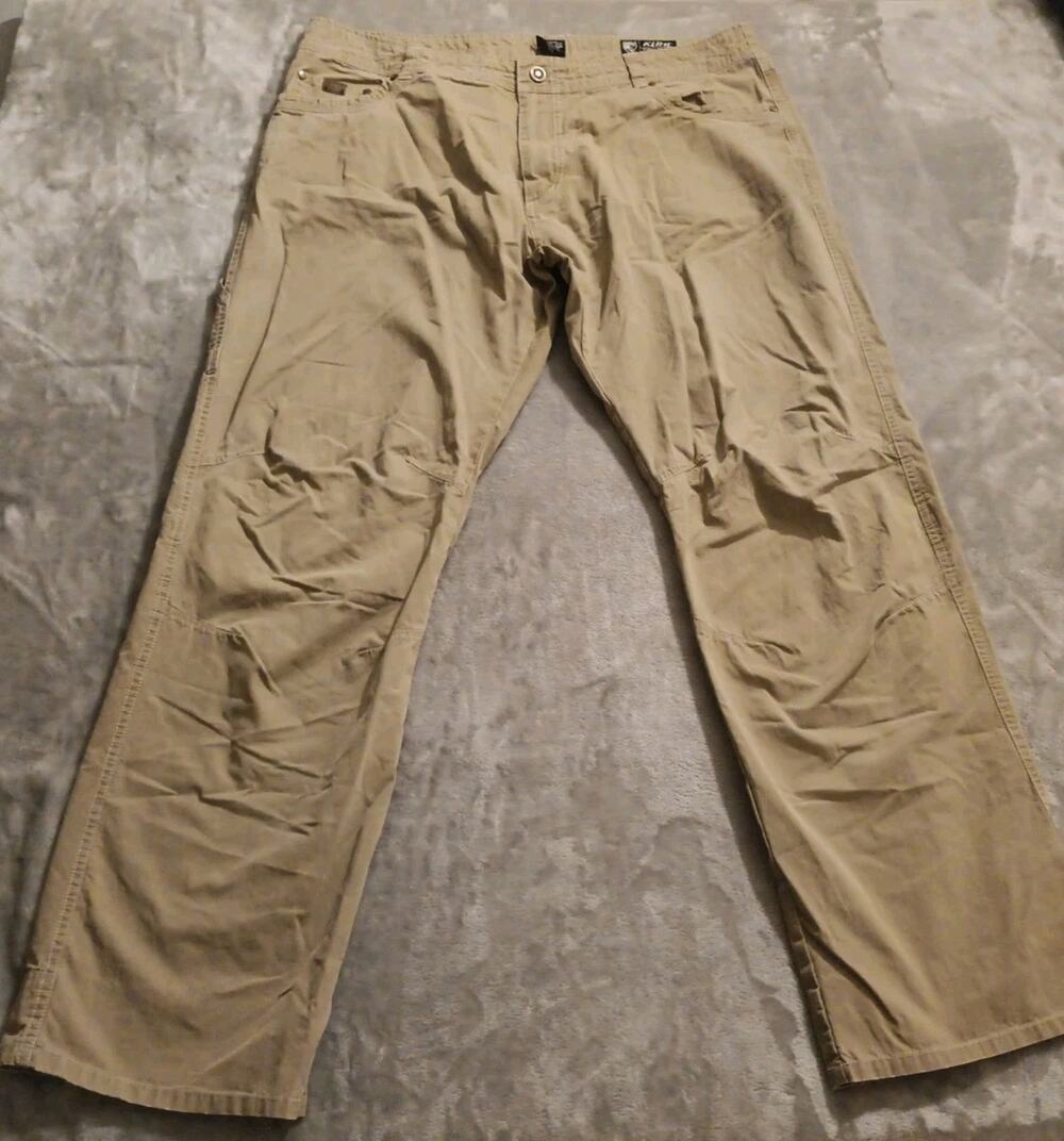Kuhl Revolver Hiking Pants Mens 42W x 34L Khaki